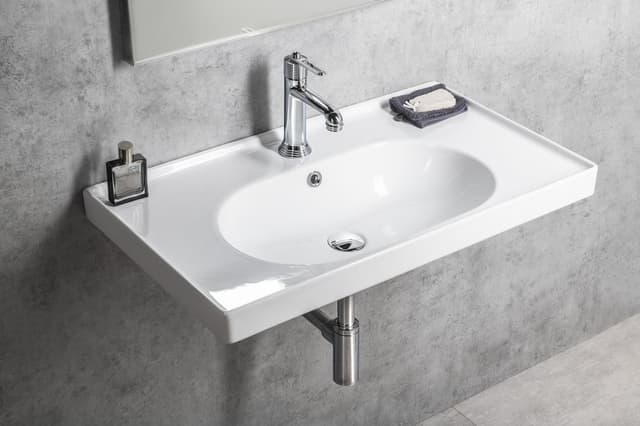 BRAND umywalka ceramiczna 80x45cm, biały