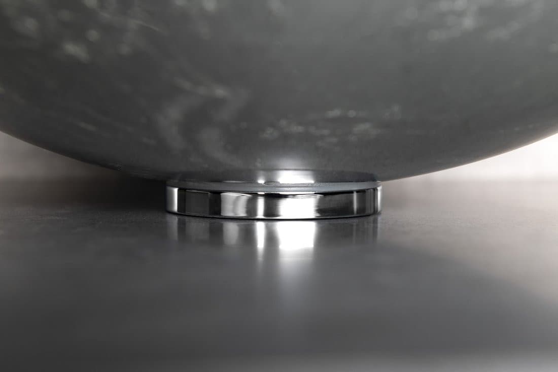 Podkładka między umywalką a blatem, wysokość 10mm, chrom