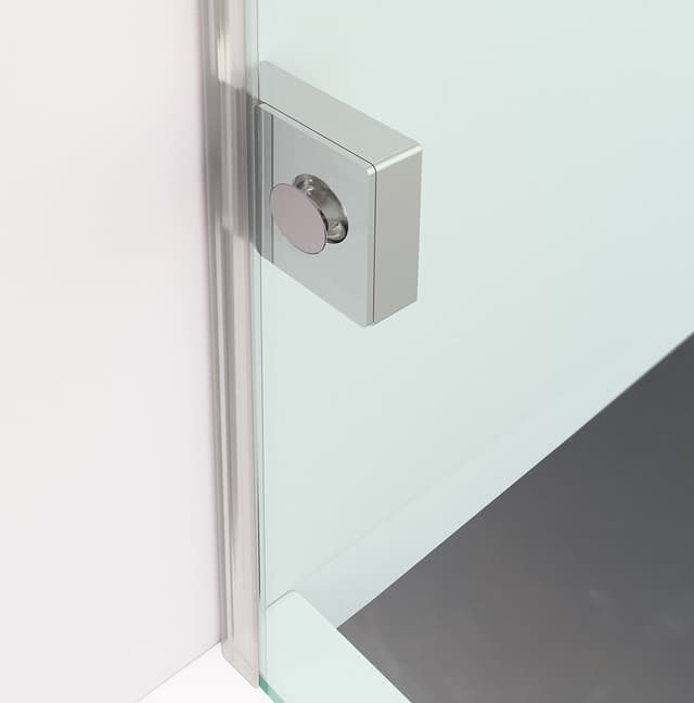 FORTIS EDGE ścianka boczna 800 mm, szkło czyste