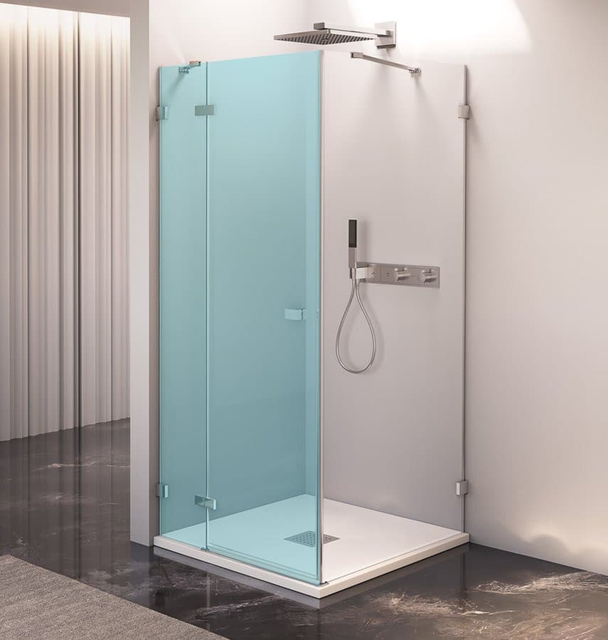 FORTIS EDGE ścianka boczna 1000 mm, szkło czyste