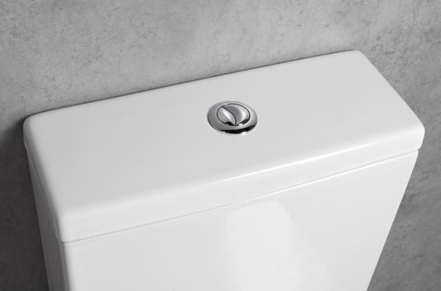 LEON zbiornik toaletowy ceramiczny do WC kombi, biały
