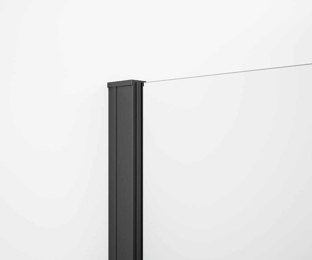 ESCA SHELF profil ścienny z rowkiem 2100mm, czarny mat