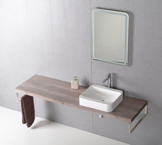 AVICE blat 170x50 cm, orzech rustykalny