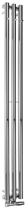 PILON grzejnik łazienkowy 196x1800mm, 3 wieszaki, chrom