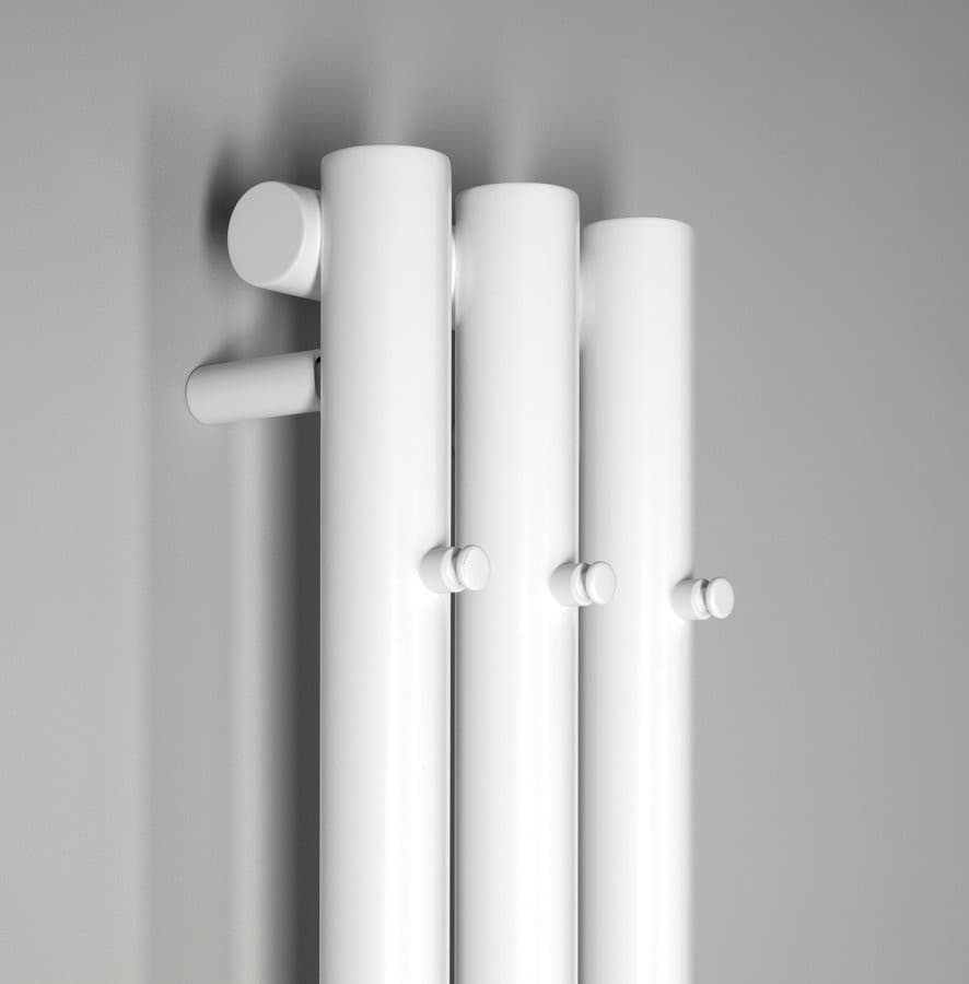 PILON grzejnik łazienkowy 196x1800mm, 3 wieszaki, biały mat
