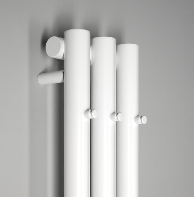 PILON grzejnik łazienkowy 196x1800mm, 3 wieszaki, biały mat