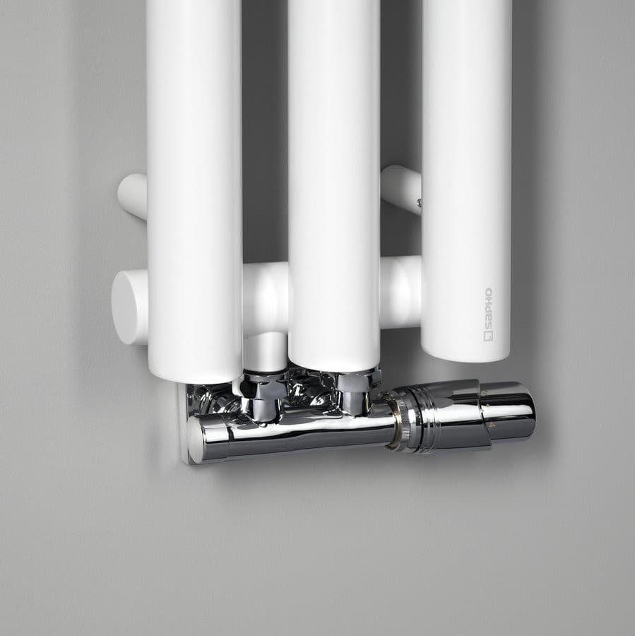 PILON grzejnik łazienkowy 196x1800mm, 3 wieszaki, biały mat