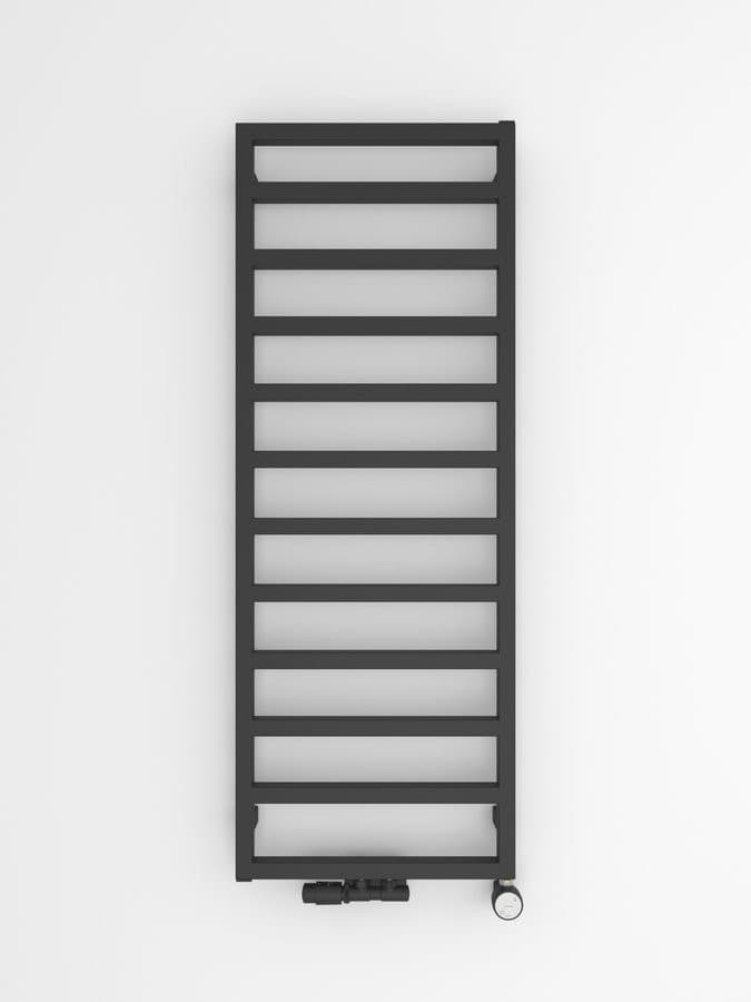 GIANLUCA grzejnik łazienkowy 500x1350mm, czarny mat