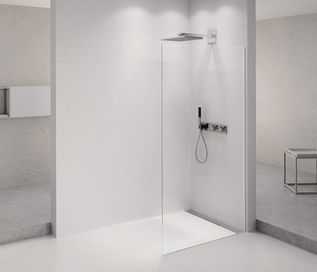 ARCHITEX CHROM walk-in, 862 mm, szkło czyste