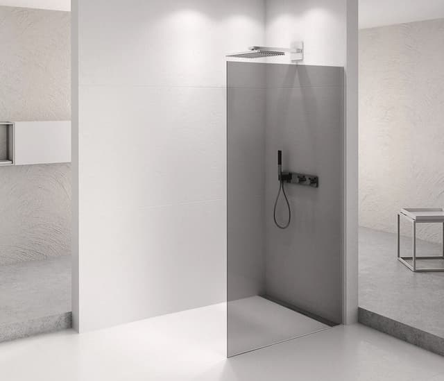 ARCHITEX CHROM walk-in, 1262 mm, szkło dymione