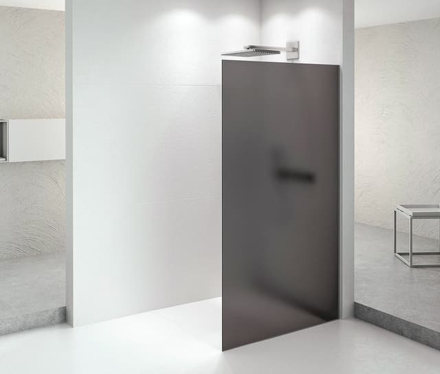 ARCHITEX CHROM walk-in, 1262 mm, szkło mat dymione