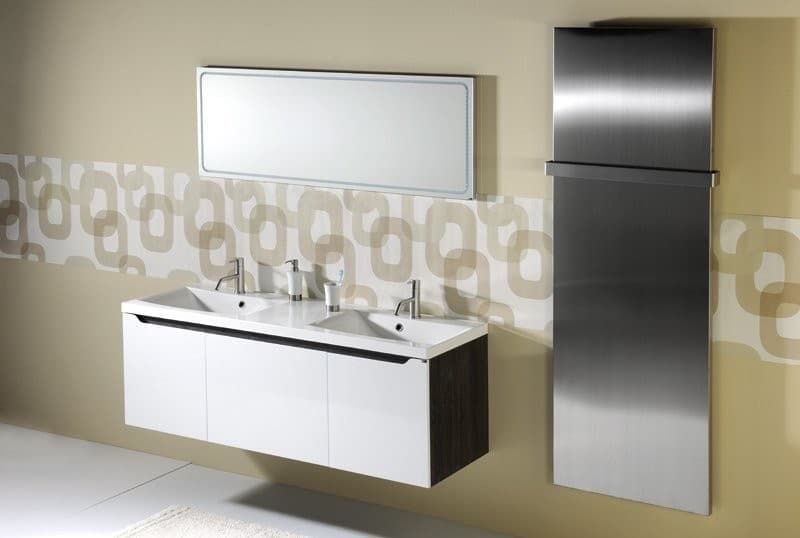 MINIMAL bateria umywalkowa bez odpływu, stal nierdzewna AISI304