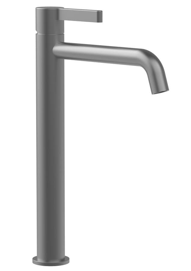 ICONIC bateria umywalkowa, wysoka, gun metal