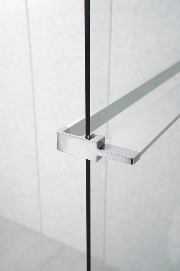Półka do walk-in kabinę prysznicową, 142cm, chrom