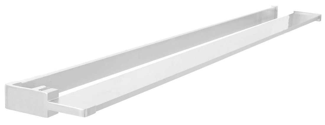Półka do walk-in kabinę prysznicową, 142cm, biały matt