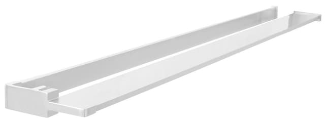 Półka do walk-in kabinę prysznicową, 142cm, biały matt
