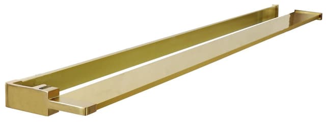 Półka do walk-in kabinę prysznicową, 142cm, złoto mat