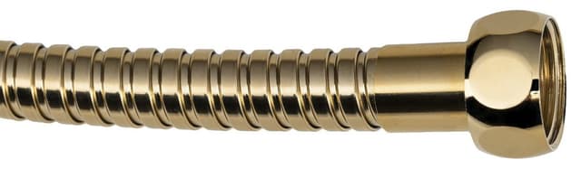 POWERFLEX wąż prysznicowy metalowy, 150cm, złoty