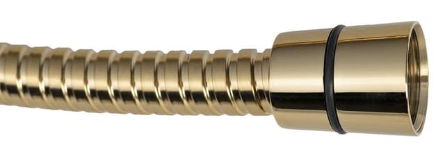 POWERFLEX wąż prysznicowy metalowy, 150cm, złoty
