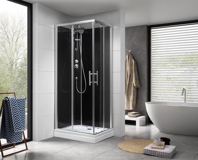 GRANVIK boks prysznicowy 700x900x2180mm, szkło czyste