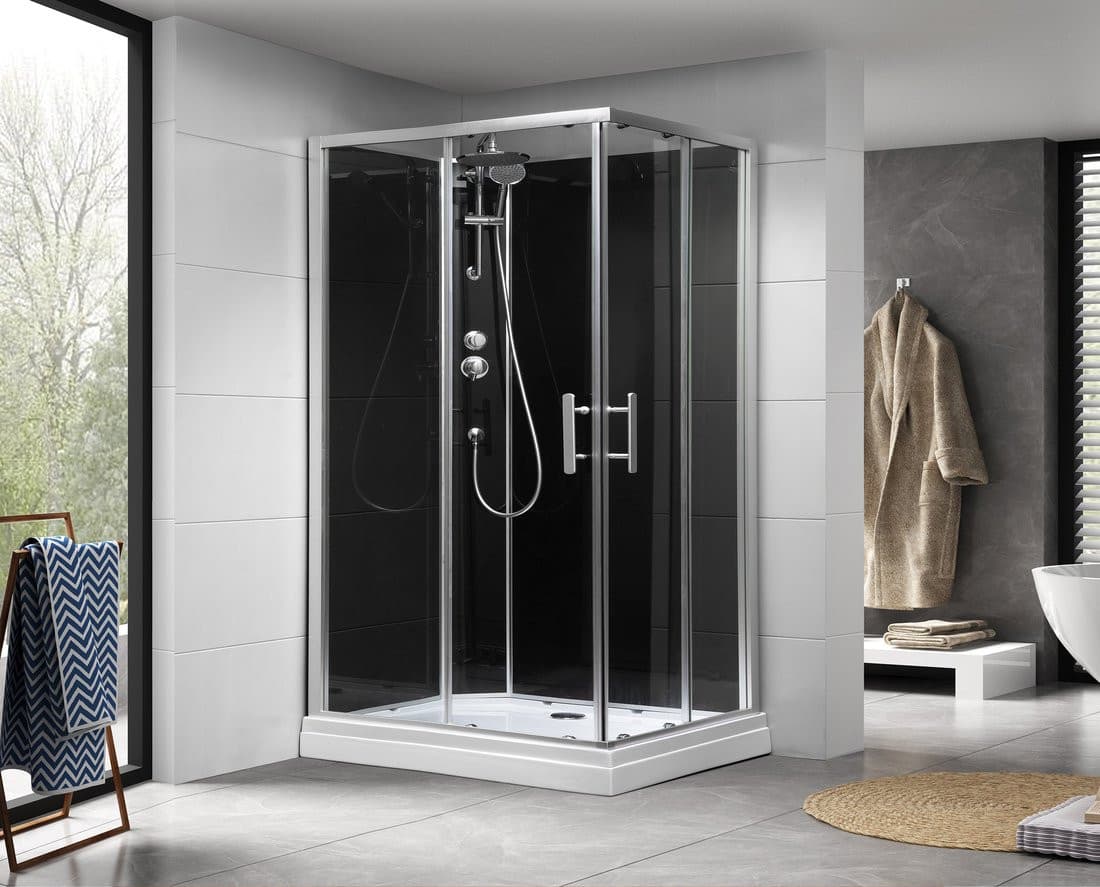 GRANVIK boks prysznicowy  800x1200x2180mm, szkło czyste