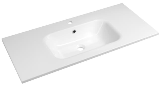 SIDRA umywalka kompozytowa 101x46cm, biała
