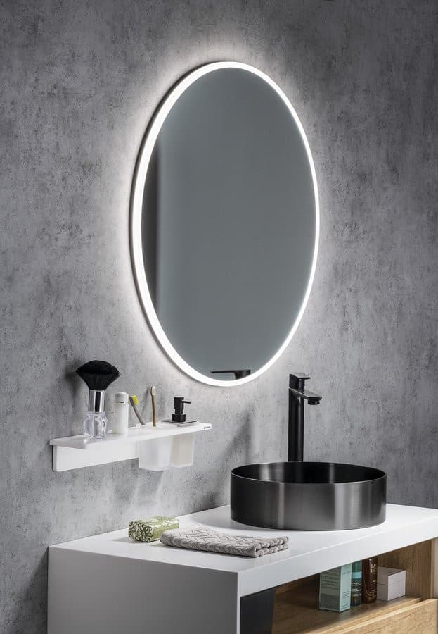 VISO okrągłe lustro z oświetleniem LED, średnica 50cm
