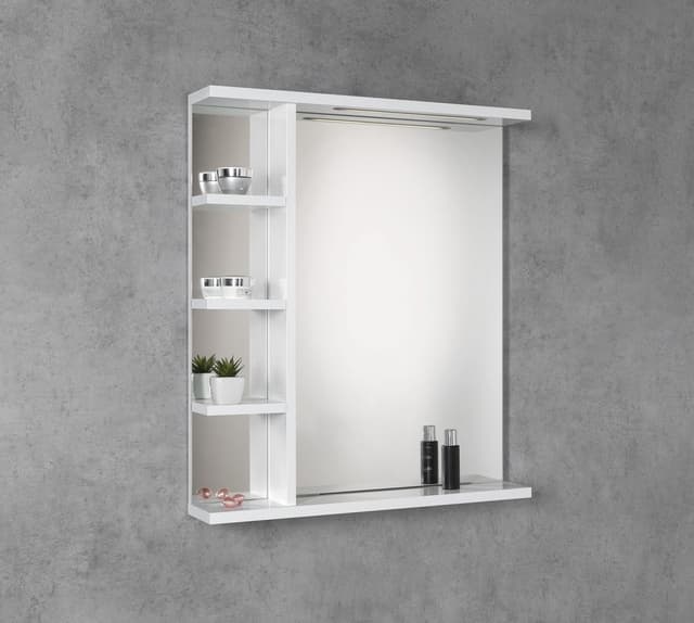 KORIN STRIP lustro z oświetleniem LED i półeczką 52x70x12cm