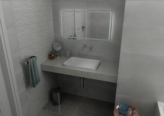 TAILOR blat kompozytowy 220x50 cm, nowoczesny TR220F