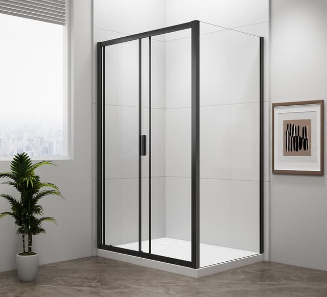 EASY BLACK kabina prysznicowa 1200x900mm wariant L/P