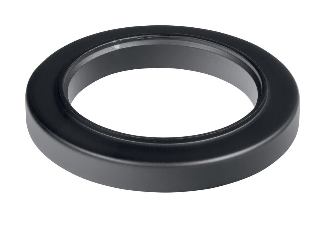 LOTTA rozeta do baterii umywalkowej (LT602B), czarny mat