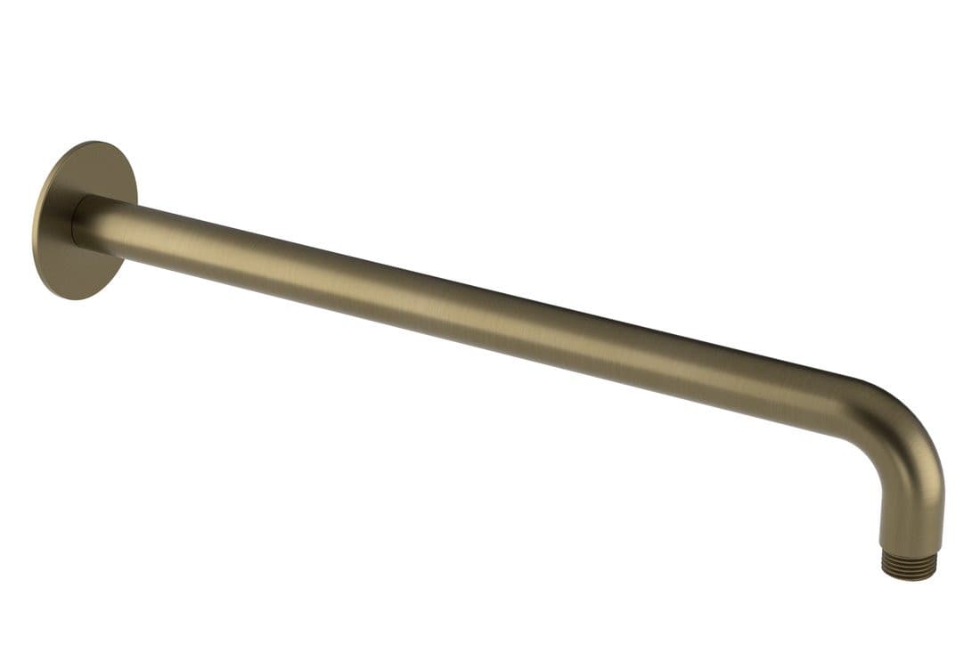 Ramię prysznicowe okrągły, 400mm, złoto mat