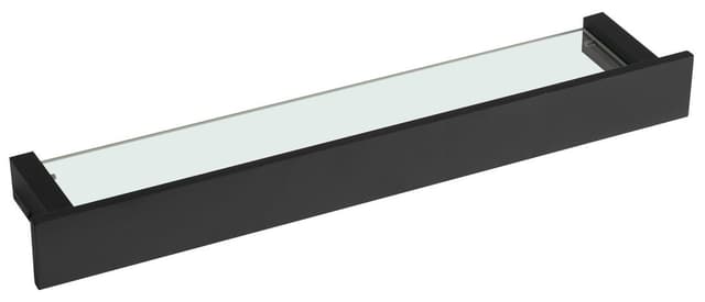 PATRON półka szklana 58cm, czarna