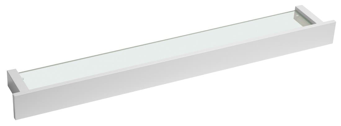 PATRON półka szklana 78cm, biały