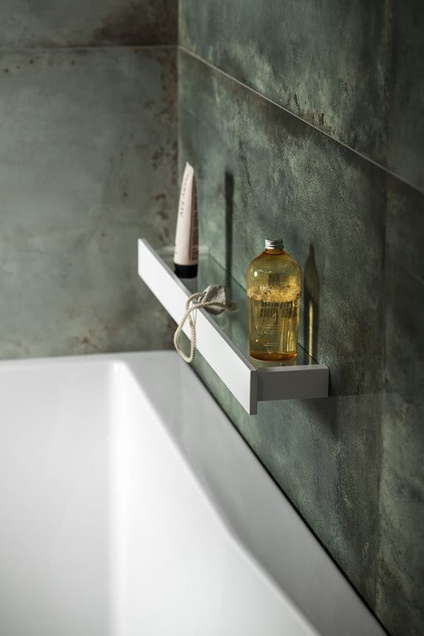 PATRON półka szklana 78cm, biały