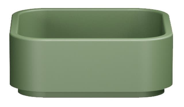 HAKO umywalka ceramiczna nablatowa 40x40cm, verde mat