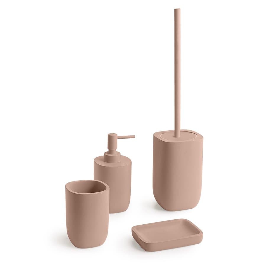 YLENIA dozownik mydła do postawienia, różowy