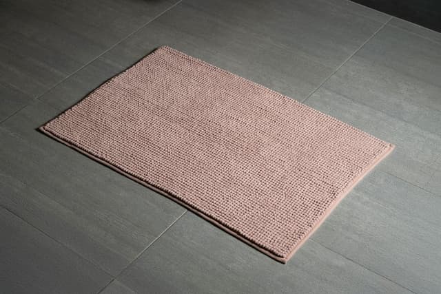 CHENILL dywanik łazienkowy 50x80cm, 100% polyester, beżowy