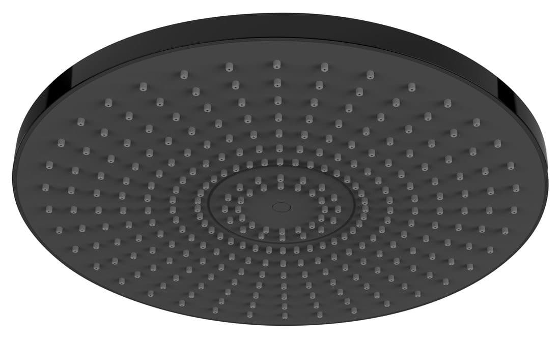 Deszczownia, średnica 300mm, ABS/czarny mat