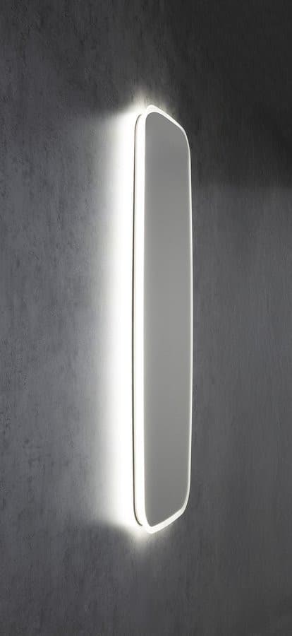 TONG lustro z oświetleniem LED 50x120cm