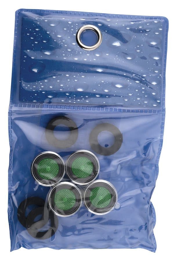 SET 4x perlator z gwintem zewnętrznym M24x1, chrom