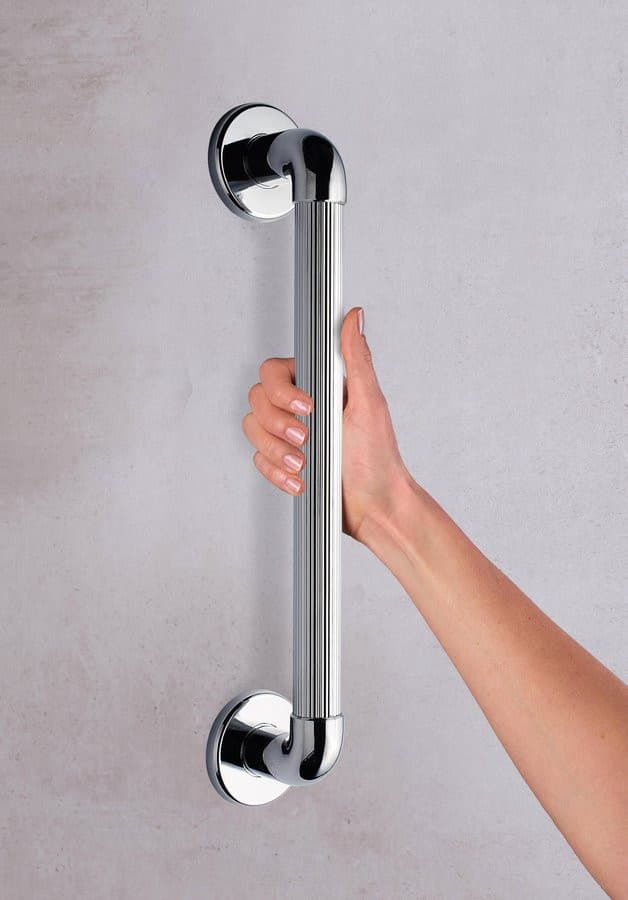 Poręcz plastikowa, 450mm, chrom