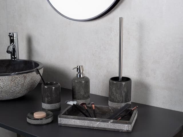 POSH kubek do postawienia, marmur, szary