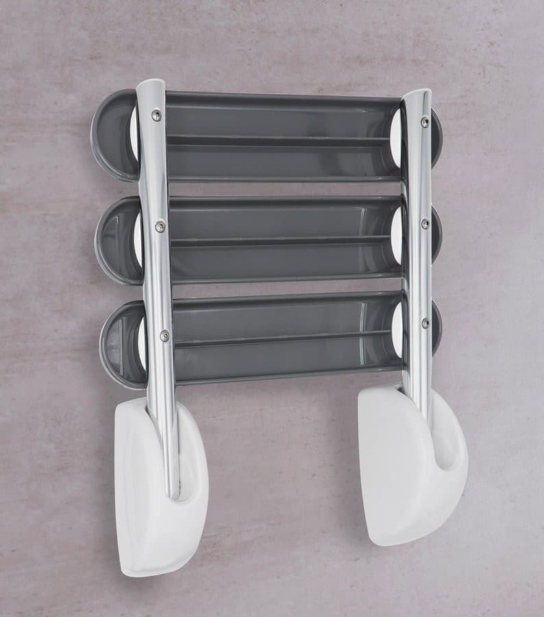 HANDICAP siedzisko prysznicowe 36x25cm, składane, czarny