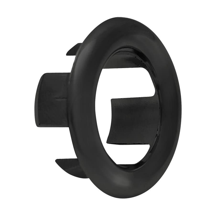 Maskownica przelewu średnica 30mm, czarny mat