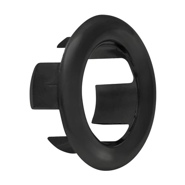 Maskownica przelewu średnica 30mm, czarny mat