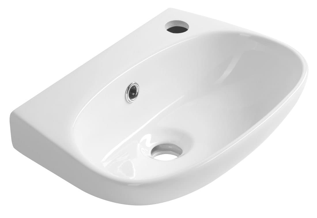 VELSA umywalka ceramiczna 40x29cm, biały