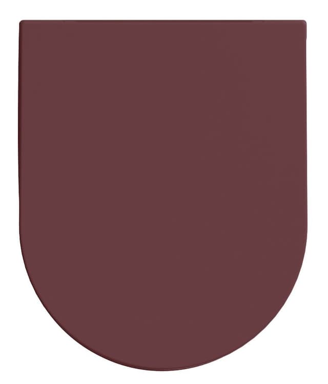 INFINITY Deska WC SLIM, Soft Close, Easy Take, maroon red mat