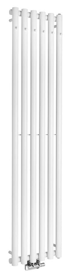 PILON grzejnik łazienkowy 196x1800mm, 6 wieszaki, biały mat