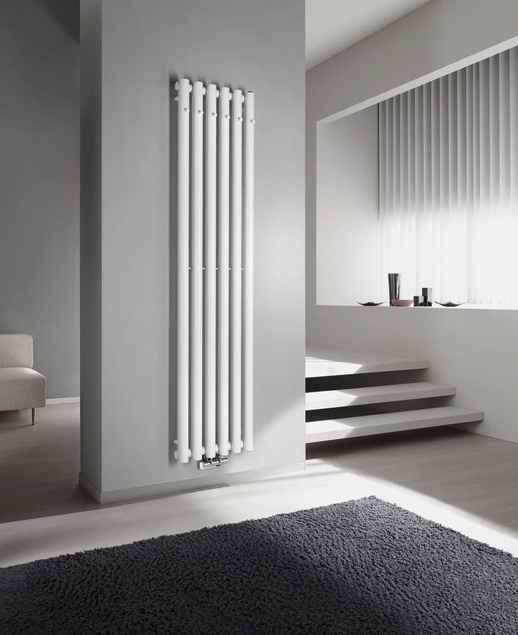 PILON grzejnik łazienkowy 196x1800mm, 6 wieszaki, biały mat